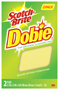 Scotch-Brite Dobie 722-6 All Purpose Pads, 4-3/8 in L, 2.7 in W, 0.6 in