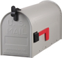 Gibraltar Mailboxes Grayson Series ST100000 Rural Mailbox, 800 cu-in