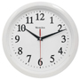 Westclox 461761 Wall Clock; Round; Analog; Analog Display; Plastic Frame;