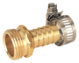 Landscapers Select GB958M3L Hose Coupling, 5/8 in, Male, Brass, Brass