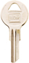 HY-KO 11010Y11 Key Blank, Brass, Nickel, For: Yale Cabinet, House Locks and