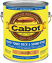 Cabot 140.0003000.007 Deck and Siding Stain, Natural, Liquid, 1 gal, Can