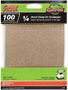 Gator 5032 Sanding Sheet, 4-1/2 in W, 5-1/2 in L, 100 Grit, Medium, Aluminum