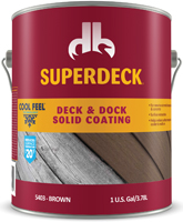 Stain Deck/dock Cf Brown Gal