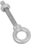 National Hardware N245-126 Eye Bolt, 3/8-16 Thread, 2-3/8 in L Thread, 3/4