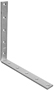 National Hardware 115BC Series N220-186 Corner Brace, 10 in L, 1-1/4 in W,