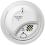 FIRST ALERT SCO2B Single Gas Detector, 10 ft, 85 dB, Alarm: Audible/Visual,