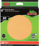 Gator 3245 Sanding Disc, 6 in Dia, Coated, 80 Grit, Medium, Aluminum Oxide