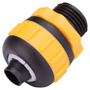 Landscapers Select GC637 Hose Coupling, 5/8 to 3/4 in, Male, Plastic, Yellow