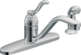 Moen Banbury CA87528 Kitchen Faucet; 1.5 gpm; 1-Faucet Handle; Stainless