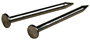 HILLMAN 122530 Wire Nail; 3/4 in L; Steel; Stainless Steel; Flat Head;
