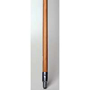 SUPREME ENTERPRISE 3145M Broom Handle; 7/8 in Dia; 48 in L; Threaded; Wood