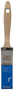 Linzer 1870-1 Paint Brush, 1 in W, Nylon/Polyester Bristle, Beavertail