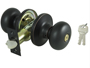 ProSource TFX700V-PS Tubular Entry Knob Set, 1-3/8 to 1-3/4 in Thick Door,
