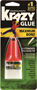 Krazy Glue Advanced Formula KG48348MR Maximum Bond Glue; Liquid; Irritating;