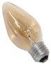 Sylvania 13986 Decorative Incandescent Lamp, 40 W, F15 Lamp, Medium E26