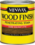Minwax Wood Finish 227164444 Wood Stain, Dark Walnut, Liquid, 0.5 pt, Can