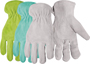BOSS 737 Driver Gloves; Women's; One-Size; Keystone Thumb; Open; Shirred