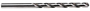 IRWIN 81146 Jobber Drill Bit, 0.081 in Dia, 2-1/8 in OAL, Spiral Flute,