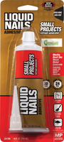 Liquid Nails LN-700 Construction Adhesive, White, 4 oz Squeeze Tube