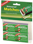 COGHLAN'S 940BP Waterproof Matches, 4 Box