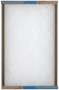 AAF 220-600-051 Panel Filter, 25 in L, 16 in W, Chipboard Frame