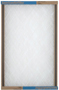 AAF 110201 Panel Filter, 20 in L, 10 in W, Chipboard Frame