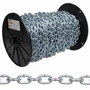 Campbell 0621309 Straight Link Coil Chain, #4, 100 ft L, 215 lb Working