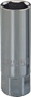 Vulcan MT6496798 Drive Socket, 5/8 in Socket, 3/8 in Drive, 6-Point, Chrome