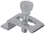 Make-2-Fit PL 7939 Storm Door Panel Clip, Aluminum, Mill