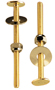 Plumb Pak PP835-14 Bolt Set, Brass