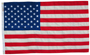 Valley Forge USB3 USA Flag, 3 ft W, 5 ft H, Cotton