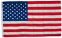 Valley Forge USB3 USA Flag, 3 ft W, 5 ft H, Cotton