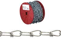 Campbell 0724627N Double Loop Chain; 4/0; 100 ft L; 365 lb Working Load; Low