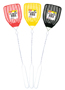 Enoz R-37/51/12 Fly Swatter, 5-3/4 in L Mesh, 4-1/4 in W Mesh, Plastic Mesh,