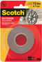 Scotch 411DC Mounting Tape; 60 in L; 1 in W; Black