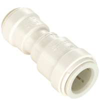 WATTS 3515R-1008/P-602 Tube Coupling, 1/2 x 3/8 in, Plastic, 250 psi