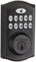 Kwikset 913TRL-11P Electronic Deadbolt; 2 Grade; Venetian Bronze; 2-3/8 x