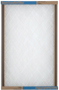 AAF 112201 Panel Filter, 20 in L, 12 in W, Chipboard Frame