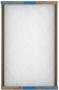 AAF 112301 Panel Filter, 30 in L, 12 in W, Chipboard Frame