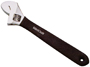 Vulcan JL149123L Adjustable Wrench, 12 in OAL, 1.04 in Jaw, Steel/Vinyl,