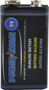 PowerZone 6LR61-1P-DB Battery, 9 V Battery, Alkaline, Manganese Dioxide,