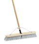 Simple Spaces 1425AJOR Push Broom, Rubber-Grip Handle