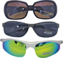 Diamond Visions SG-399 Premium Sunglasses, Metal/Plastic Frame