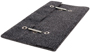 CAMCO 42925 Wraparound Step Rug, Gray, 17-1/2 in L, 18 in W