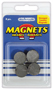 Magnet Source 07003 Magnetic Disc, 3/4 in Dia, Charcoal Gray