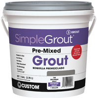 CUSTOM PMG1651-2 Tile Grout; 1 gal Pail