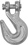 Campbell T9503515 Clevis Grab Hook, 6600 lb Working Load Limit, 3/8 in,