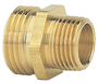 Gilmour 7MH5MP Hose Connector, 3/4 in MNH x 1/2 in MNPT, Brass