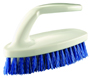 Quickie 202 Scrubber Brush, Comfort-Grip Plastic Handle